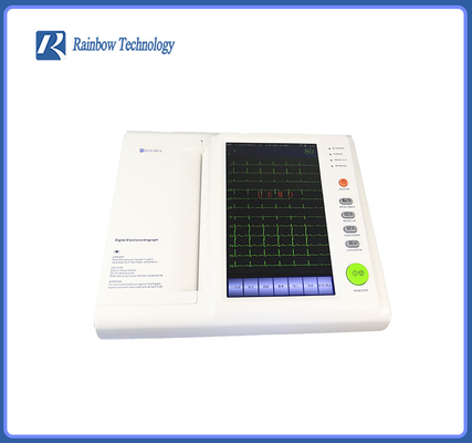 دستگاه الکتروکاردیوگرام EKG ECG کلاس II صفحه نمایش لمسی 12 کاناله