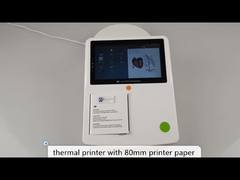 Handheld ekg electrocardiogram machine electrocardiograph 3 channel 12 lead ecg machine portable