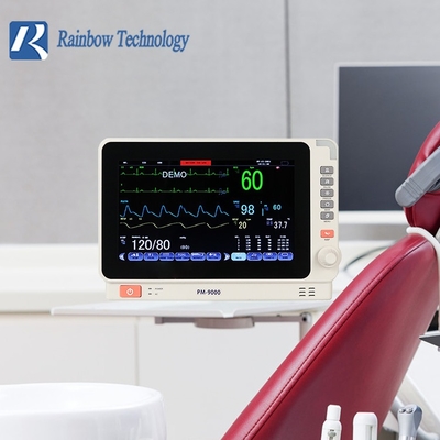 پارامتر بهینه مانیتور بیمار با صفحه نمایش 12.1 اینچی ردیابی قابل اعتماد علائم حیاتی