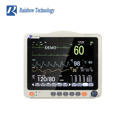 رابط عملیاتی مانیتور بیمار چند پارامتری کاربر پسند با LCD 12.1 اینچی