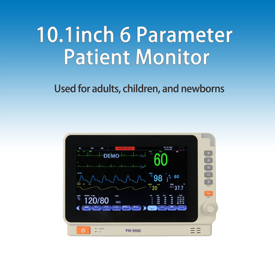10 اینچ TFT LCD قابل حمل مانیتور بیمار دارای قابلیت ضد تداخل قوی مدولار شده