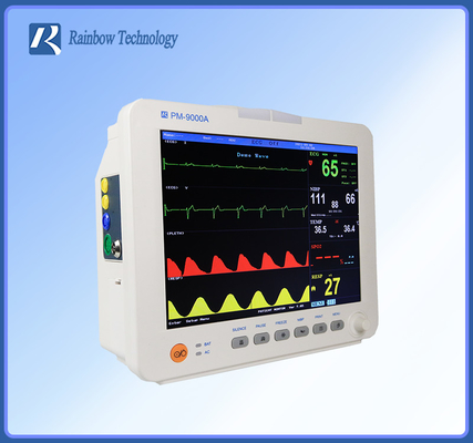 مانیتور بیمار چند پارامتری استاندارد 12.1 اینچی LCD صفحه نمایش TFT