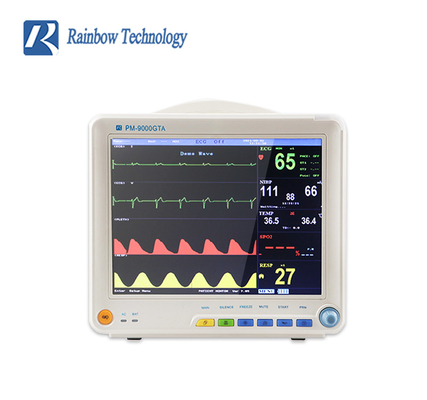 ICU CCU Electric Multi Parameter Patient مانیتور کلاس II GB/T18830-2009 مانیتورینگ استاندارد فشار خون