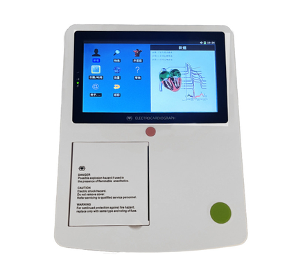 دستگاه ECG پزشکی تک/متعدد سرب LCD/LED نمایشگر سبک/متوسط/بزرگ