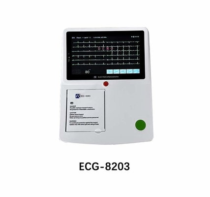 دستگاه ECG پزشکی تک/متعدد سرب LCD/LED نمایشگر سبک/متوسط/بزرگ