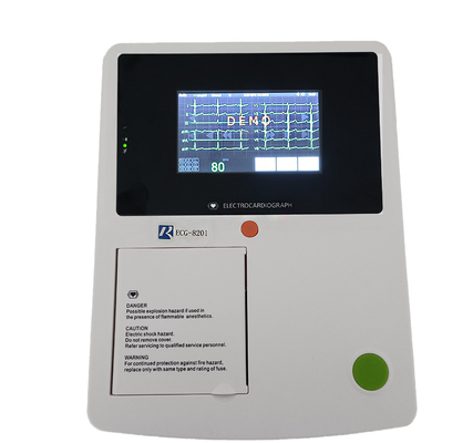 دستگاه ECG پزشکی تک/متعدد سرب LCD/LED نمایشگر سبک/متوسط/بزرگ