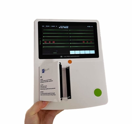 دستگاه ECG دیجیتال 12 کانال با وضوح بالا با صفحه نمایش لمسی الکترود اندام