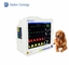 6 پارامتر 12. مانیتور بیمار دامپزشکی TFT 1 اینچی برای نظارت بر گربه سگ ها