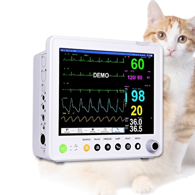 12 دستگاه مانیتور ECG دامپزشکی سرب برای تجهیزات کلینیک پزشکی دامپزشکی