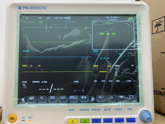 مانیتور دامپزشکی چند پارامتری با LCD رنگی TFT 12.1 اینچی برای اندازه گیری SpO2