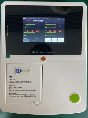 4.3 اینچ صفحه لمسی دستگاه EKG پزشکی برای نظارت بر سلامت بدن گواهینامه ISO