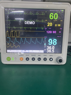 مانیتور قابل حمل بیمار با پارامترهای ETCO2 ECG NIBP SPO2 RESP TEMP PR