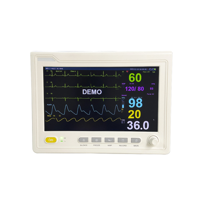 تجهیزات پزشکی چند پارامتر مانیتور بیمار با ECG spo2 ETCO2 NIBP respm مانیتور