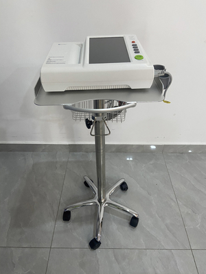 استند رولینگ محکم برای دستگاه ECG و دستگاه سونوگرافی در ماشین بیمارستان