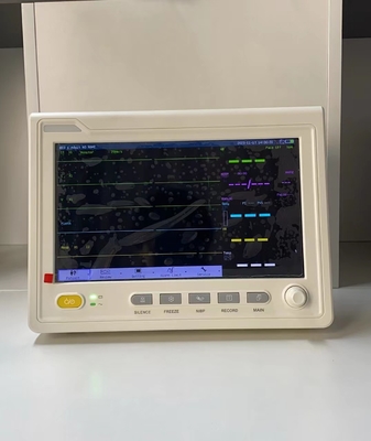 10.1 اینچ دستگاه ECG قابل حمل نشانه های حیاتی مانیتور بیمار برای استفاده در بیمارستان