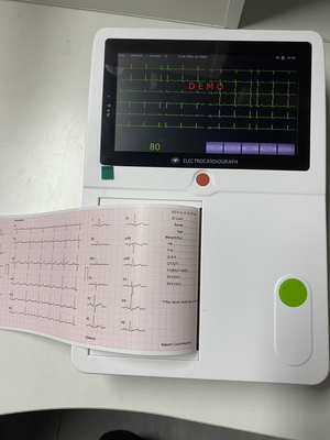 صفحه لمسی 7 اینچی قابل حمل 12 سرب 3 کانال دستگاه ECG