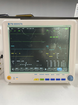 دستگاه نظارت قابل حمل 12 اینچی Trolley ICU Multiparameter Vital Signs Monitor با پرینتر