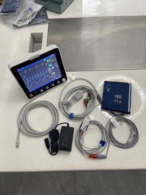مانیتور بیمار چند پارامتر 8 اینچ LCD برای ICU بیمارستان