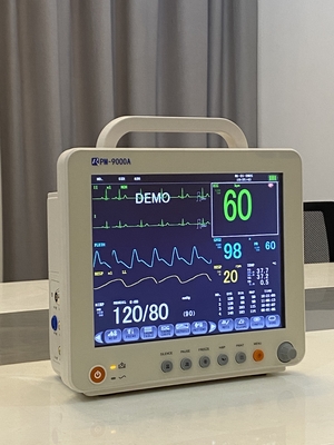 مانیتور چند پارامتری کنار تخت بیمار ICU قابل حمل کارخانه رنگین کمان برای بیماران قلبی