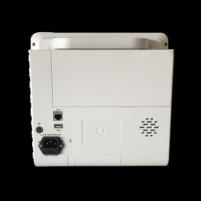 مانیتور علائم حیاتی چند پارامتری 12.1 اینچی برای کلینیک حیوانات دامپزشکی منبع تغذیه الکتریکی ساخته شده از پلاستیک