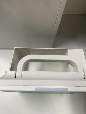 مانیتور بیمار 38*20*41 سانتی‌متری ارزان قیمت، وزن خالص 3.24 کیلوگرم، مانیتور ECG با پایه متحرک برای اتاق ICU