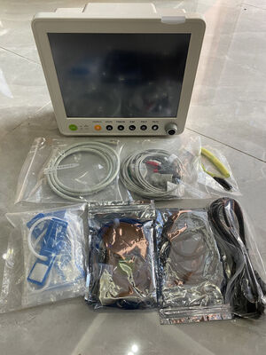 مانیتور بیمار چند پارامتری قابل حمل با صفحه نمایش 12.1 اینچی رنگی TFT برای نظارت بر علائم حیاتی