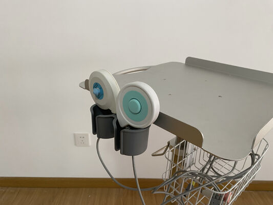 ترولی با سبد متحرک برای دستگاه نوار قلب و دستگاه سونوگرافی