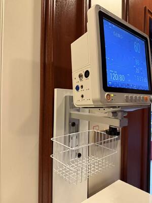 براکت دیواری سازگار با مانیتور بیمار رنگین کمان براکت اختیاری برای مانیتور IMEC میندری