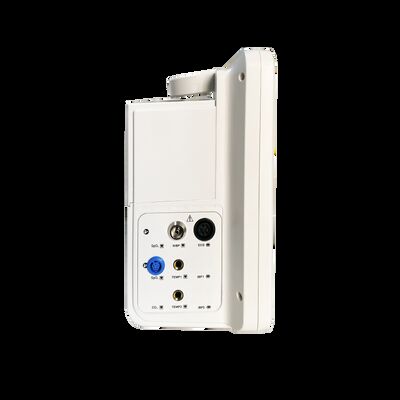 نمایشگر LCD رنگی 12.1 اینچی مانیتور بیمار چند پارامتری با 6 پارامتر (ECG/HR/RESP/SPO2/NIBP/Temp) و قابل نصب روی ترولی/براکت دیواری