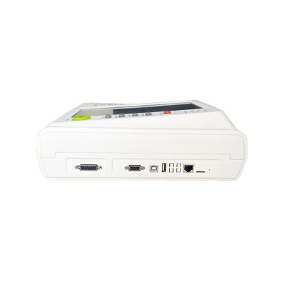 دستگاه نوار قلب قابل حمل ۱۲ کاناله با صفحه نمایش لمسی ۱۰ اینچی برای استفاده در بیمارستان و کلینیک