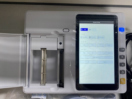 دستگاه دیجیتال 6 کانال ECG با صفحه لمسی 7 اینچی و چاپگر آرایه حرارتی برای بیمارستان ها و کلینیک ها