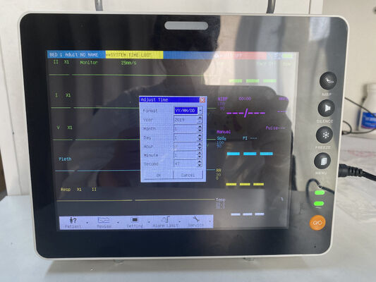 مانیتور چند پارامتر پزشکی علائم حیاتی آمبولانس ECG مانیتور بیمار برای بیمارستان